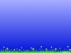 green grass background and blue sky